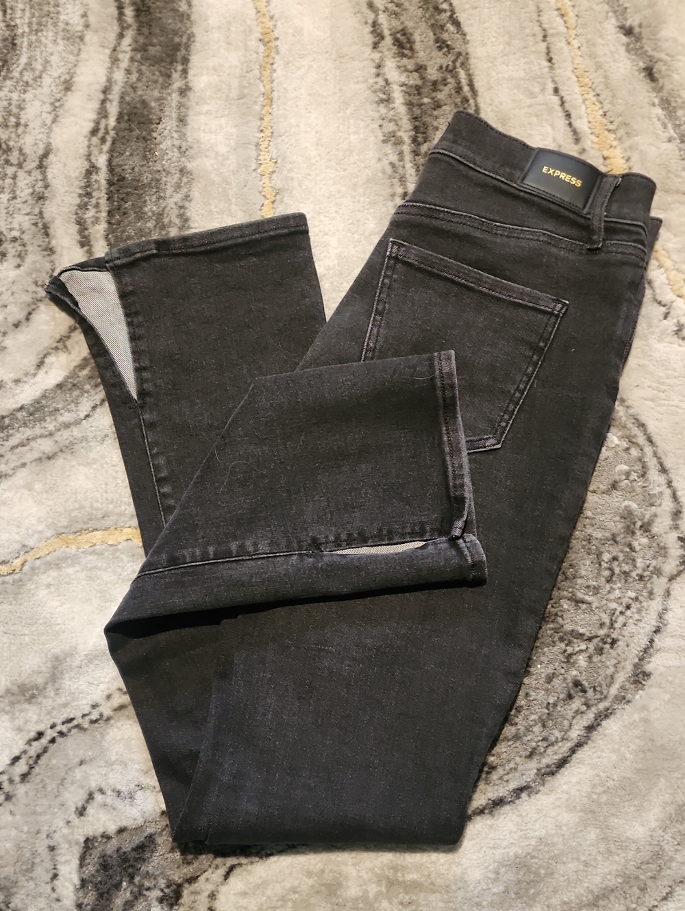 Express Black Skinny Stretch Jeans - Women's